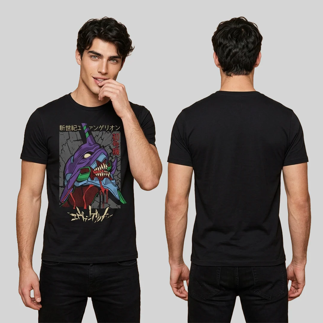 Camiseta Algodon Genesis Evangelion Poster - Image 2