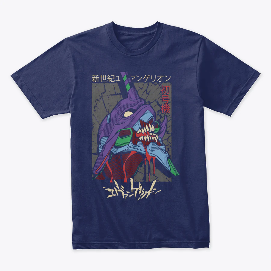 Camiseta Algodon Genesis Evangelion Poster - Image 3