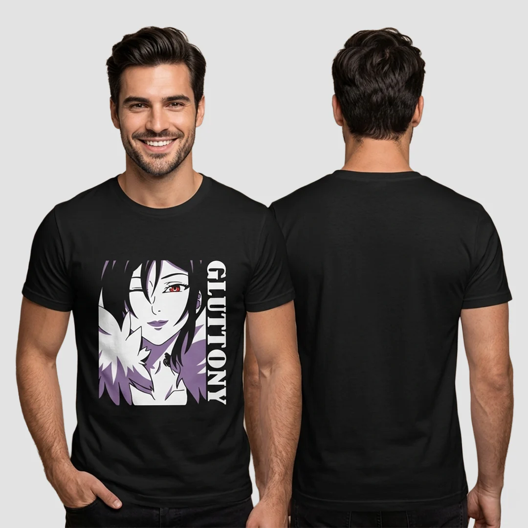Camiseta Algodon Gluttony Seven Deadly - Image 2