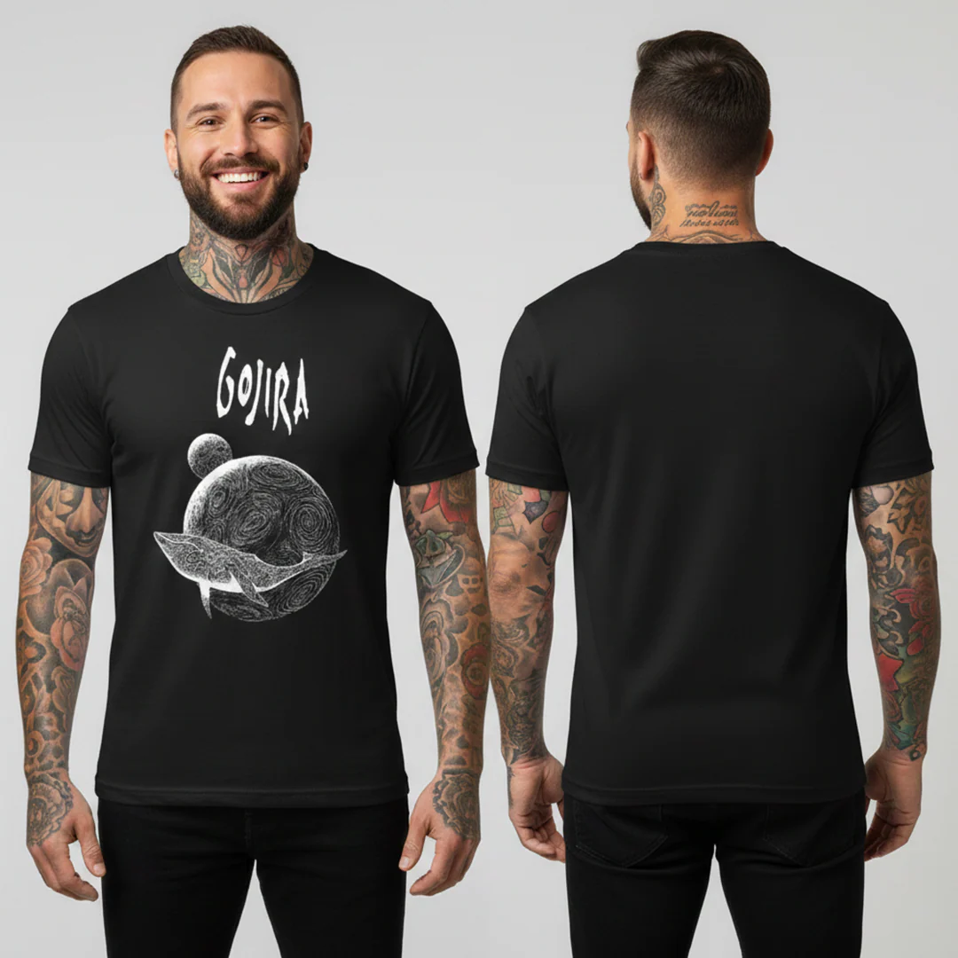 Camiseta Algodon Gojira Flying Whales - Image 3