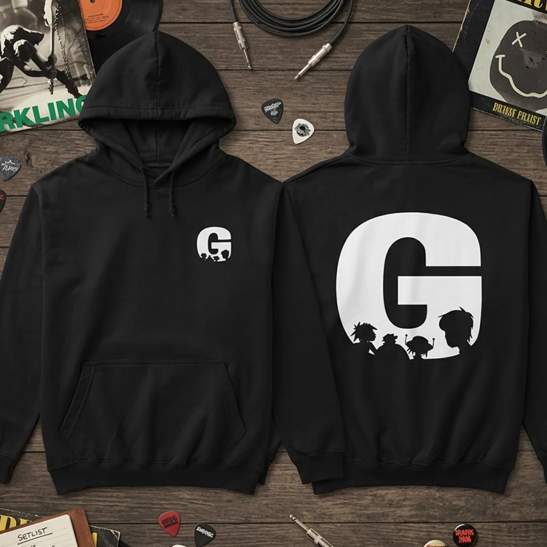Buzo Capota Gorillaz Big G Hoodie - Image 4