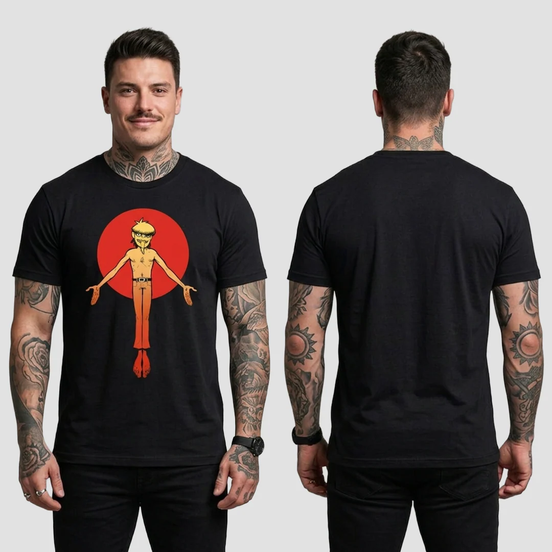Camiseta Algodon Gorillaz Murdoc Hell Hole - Image 2