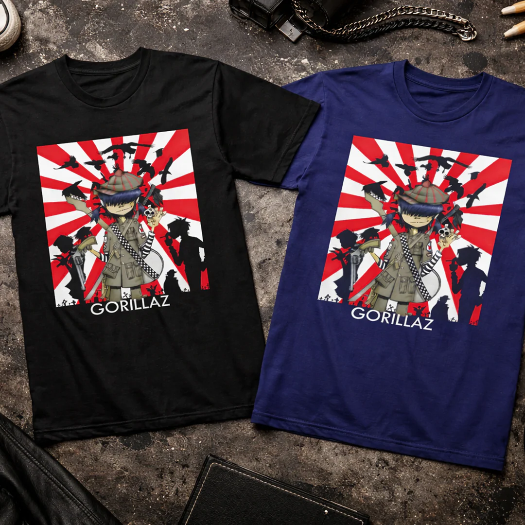 Camiseta Algodon Gorillaz Noodle - Image 4