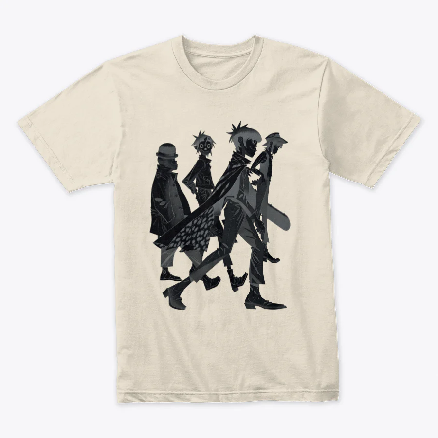 Camiseta Algodon Gorillaz Shadows - Image 2