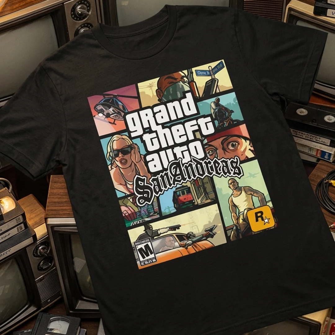 Camiseta Algodon Grand Theft Auto San Andreas - Image 3