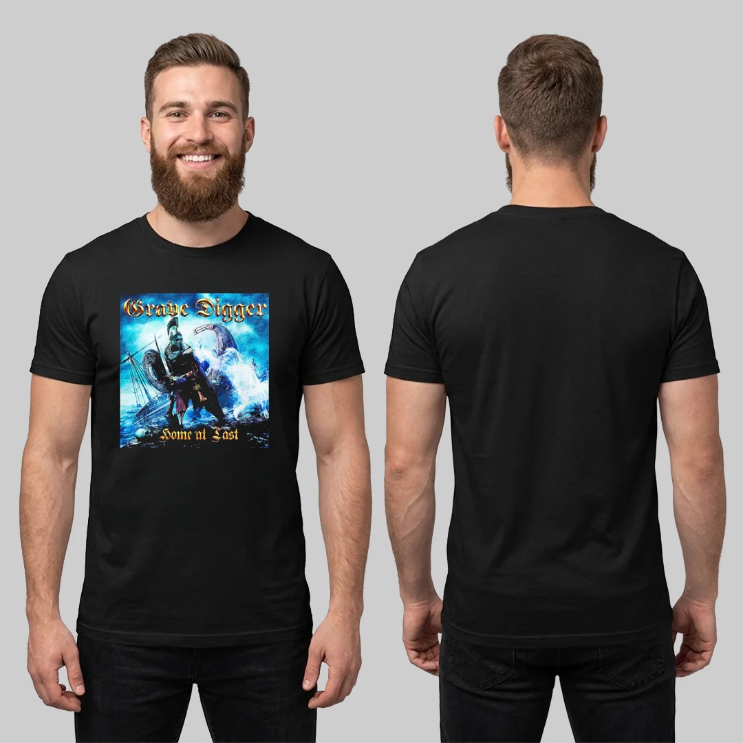 Camiseta Algodon Grave Digger Home At Last - Image 2