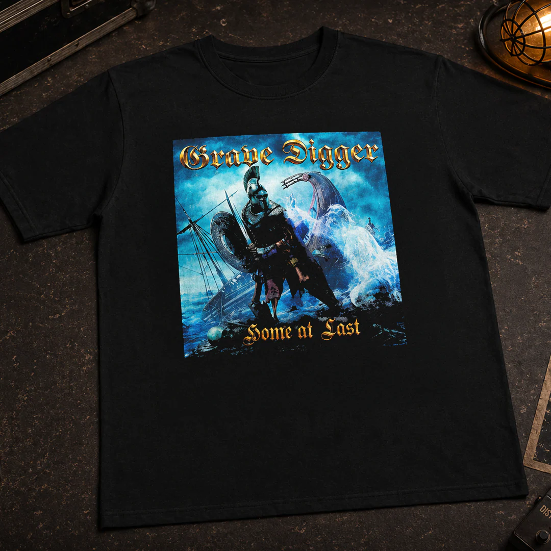 Camiseta Algodon Grave Digger Home At Last - Image 3