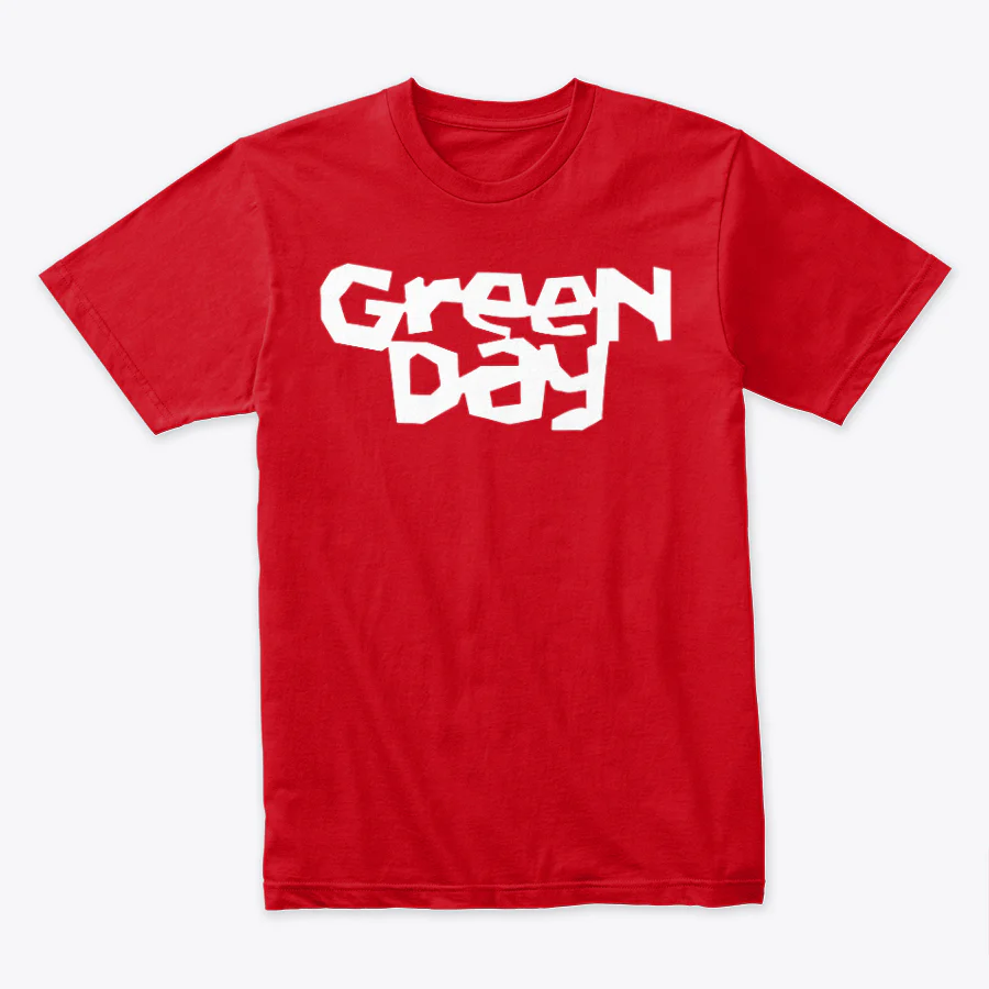 Camiseta Algodon Green Day Logo negro - Image 3