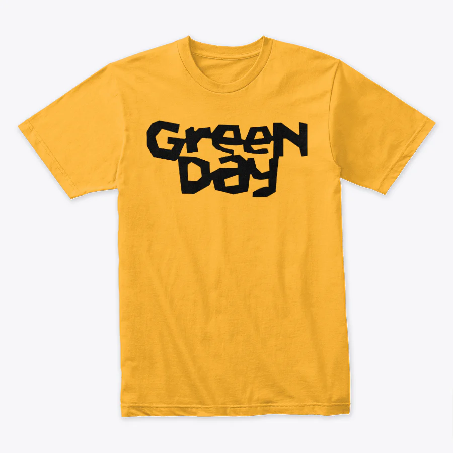 Camiseta Algodon Green Day Logo negro - Image 4
