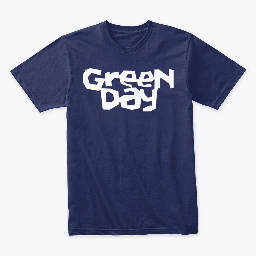 Camiseta Algodon Green Day Logo negro - Image 5