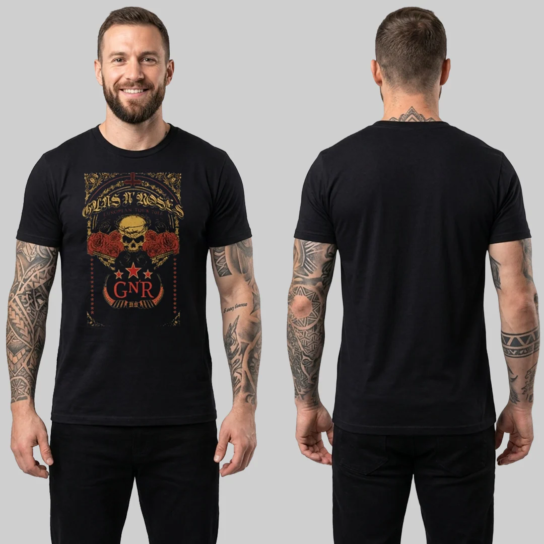 Camiseta Algodon Guns N Roses Tour 2012 - Image 2