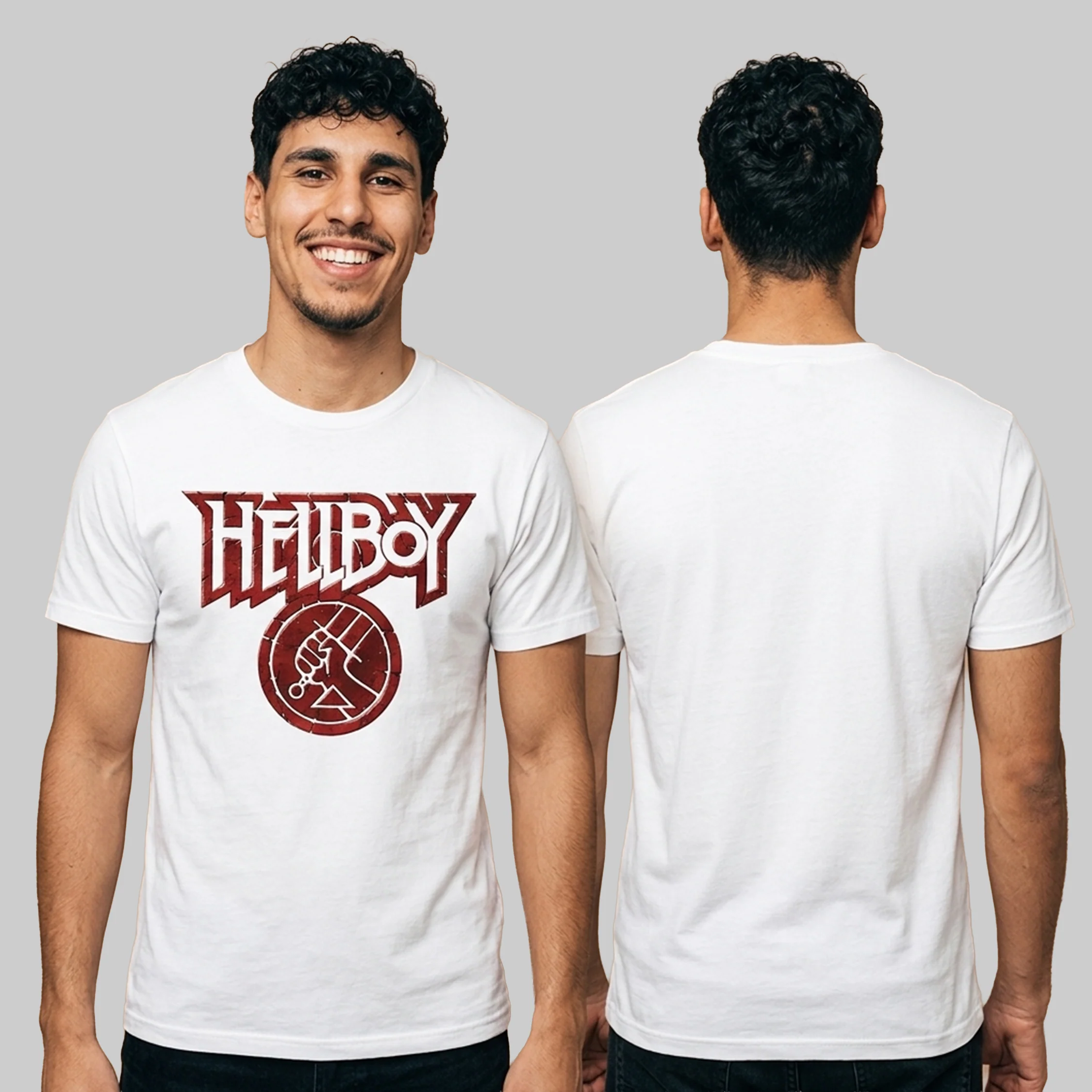 Camiseta Algodon HellBoy Logo - Image 2