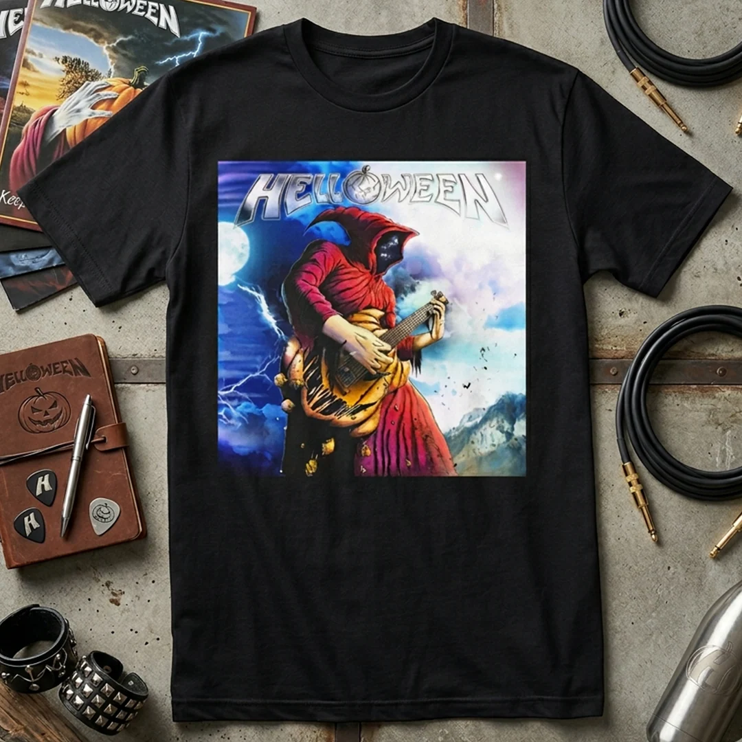 Camiseta Algodon Helloween Cover Poster - Image 3