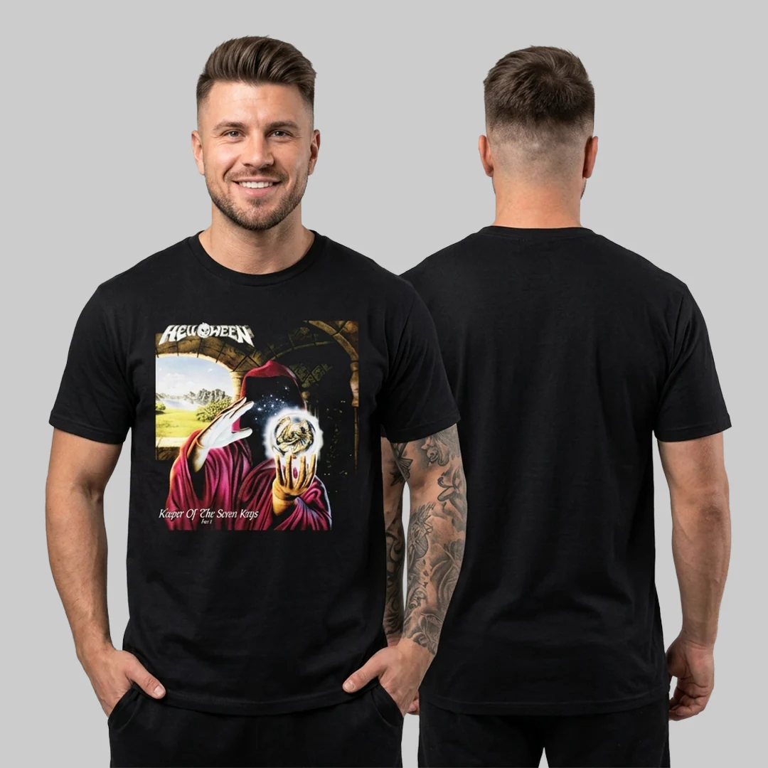 Camiseta Algodon Helloween Kepper Of The Seven Keys - Image 2