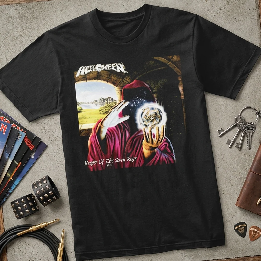Camiseta Algodon Helloween Kepper Of The Seven Keys - Image 3