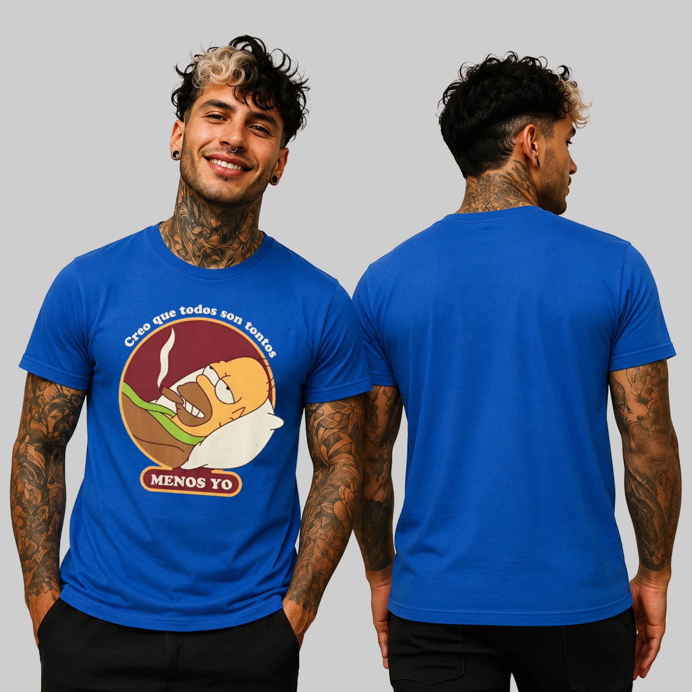 Camiseta Algodon Homero Man Poster - Image 2