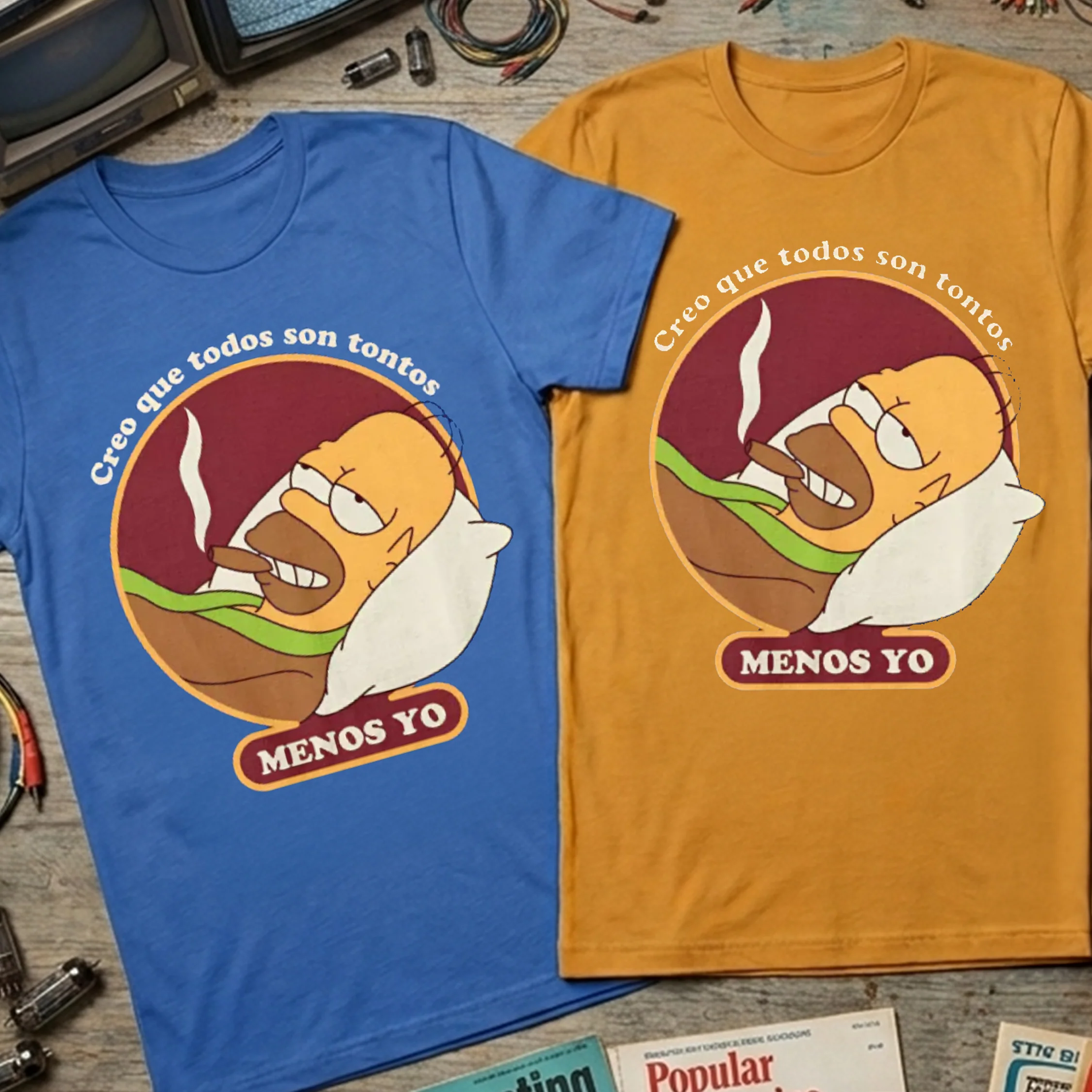 Camiseta Algodon Homero Man Poster - Image 6