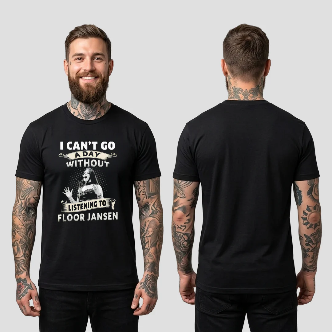 Camiseta Algodon I Can't Go A Day Without Listening - Image 3