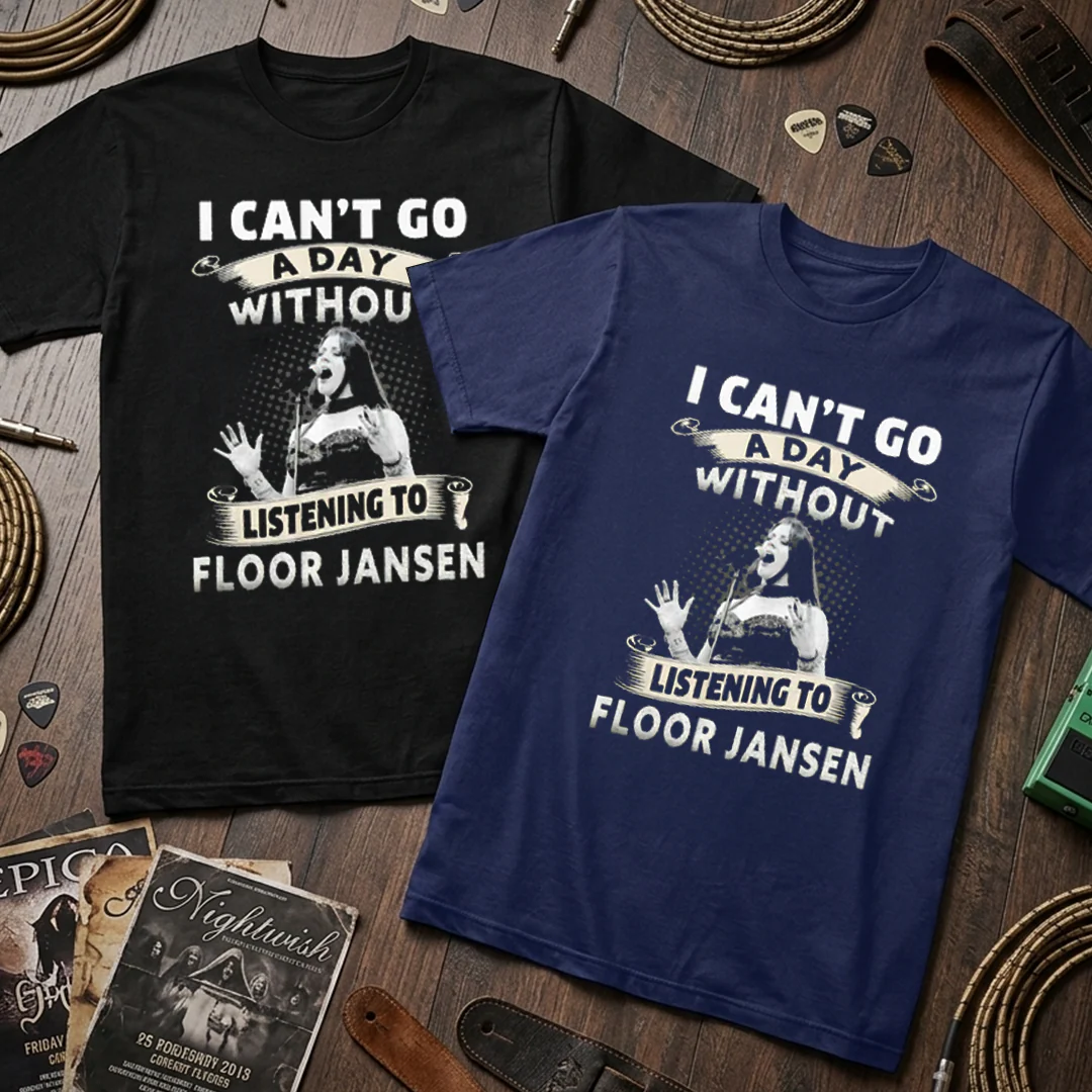 Camiseta Algodon I Can't Go A Day Without Listening - Image 4