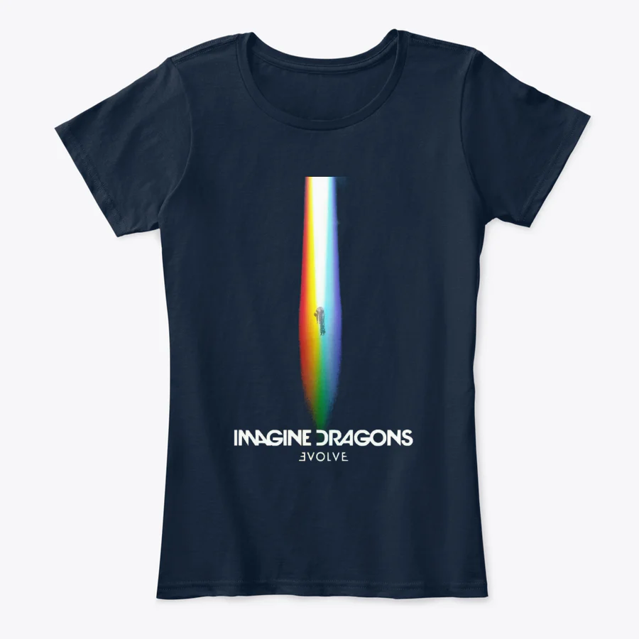 Camiseta Algodon Imagine Dragons Album Belive Mujer - Image 2