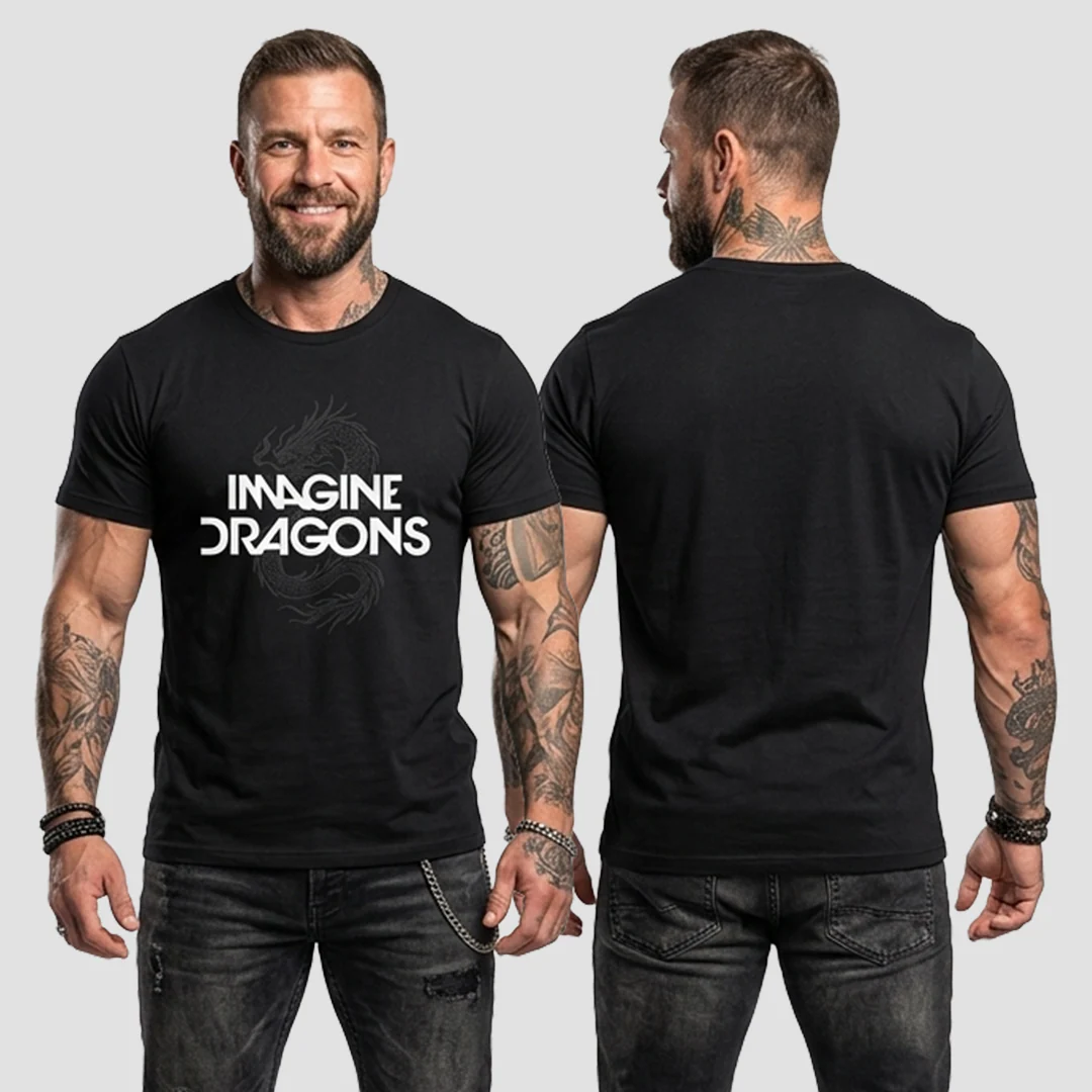 Camiseta Algodon Imagine Dragons Art 4 - Image 2