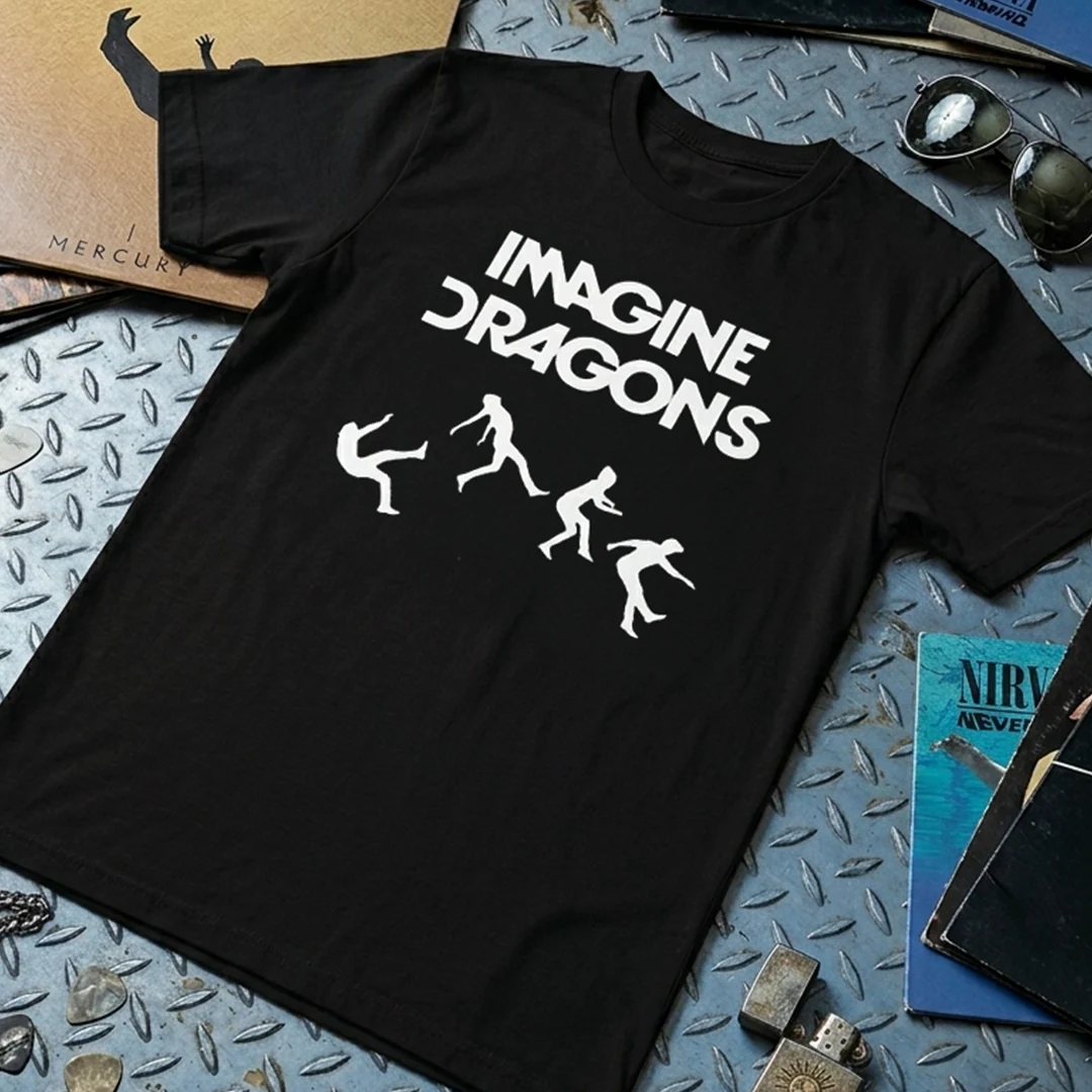 Camiseta Algodon Imagine Dragons Logo - Image 4