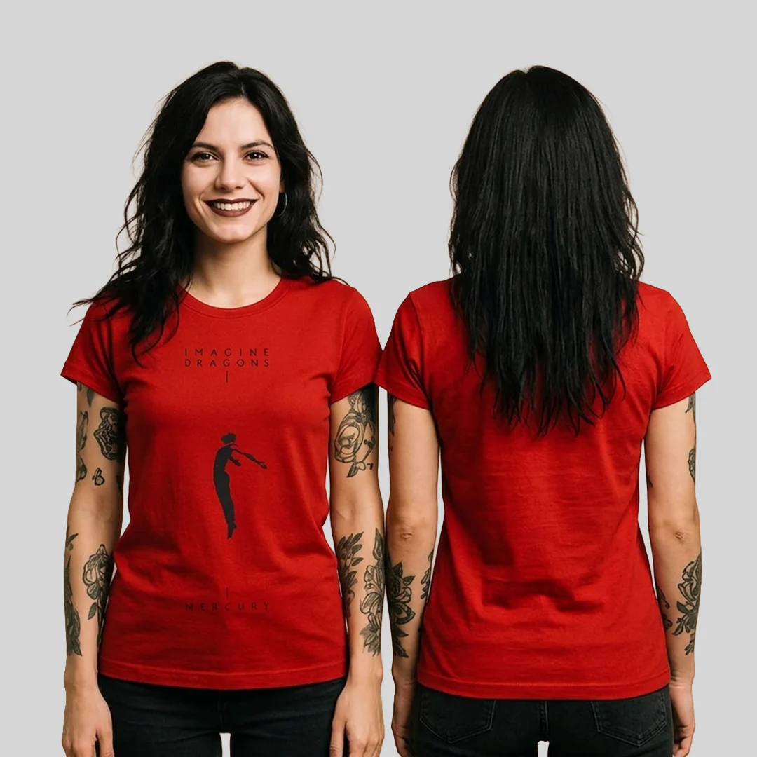 Camiseta Algodon Imagine Dragons Mercury Mujer - Image 2