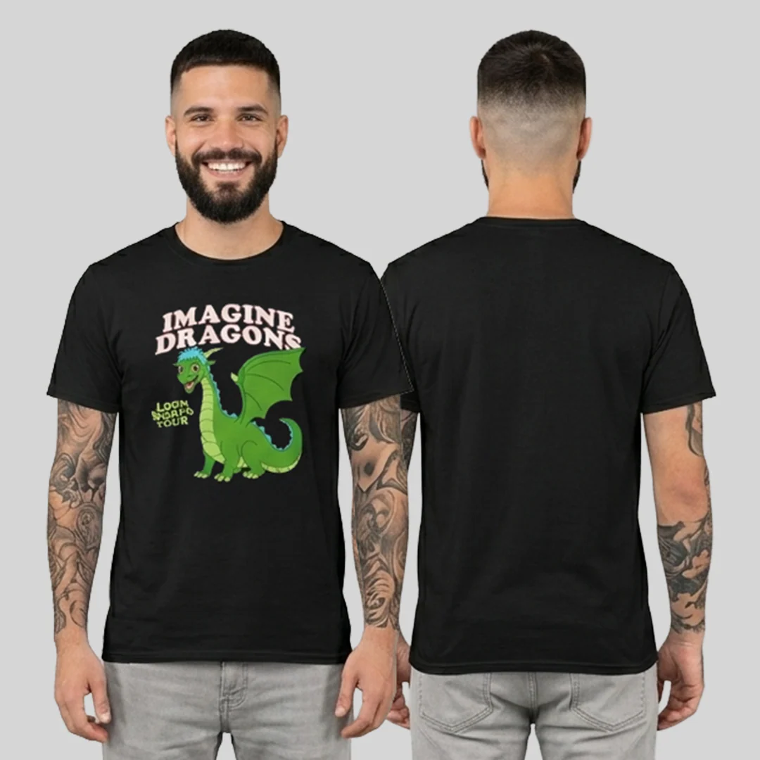 Camiseta Algodon Imagine Dragons Poster - Image 2