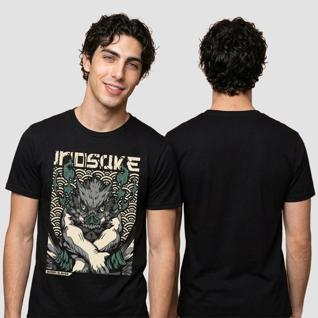 Camiseta Algodon Inosuke Demon Art - Image 2