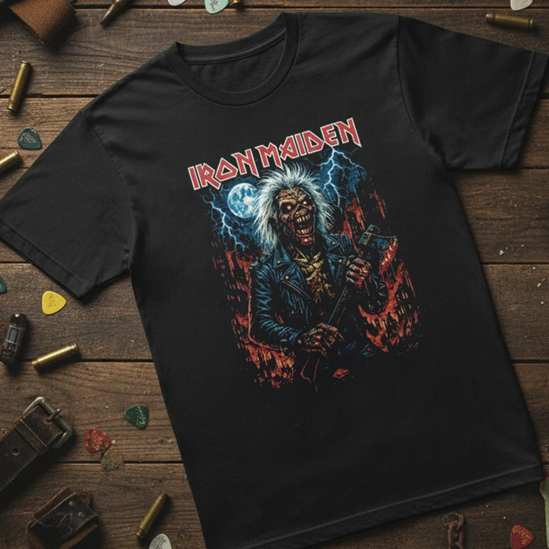 Camiseta Algodon Iron Maiden Art - Image 3