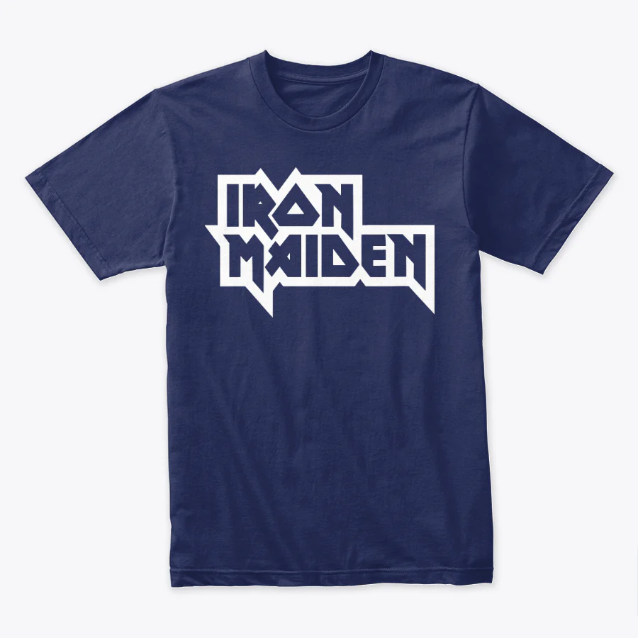 Camiseta Algodon Iron Maiden Logo Art - Image 4