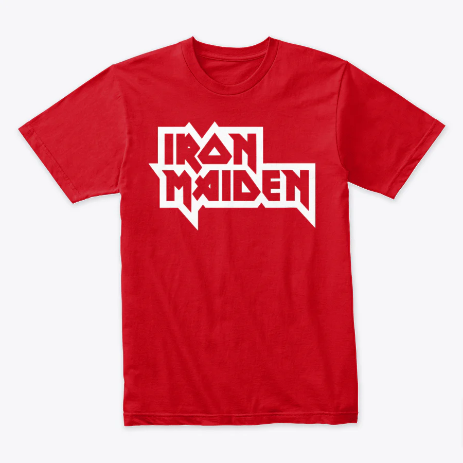 Camiseta Algodon Iron Maiden Logo Art - Image 5