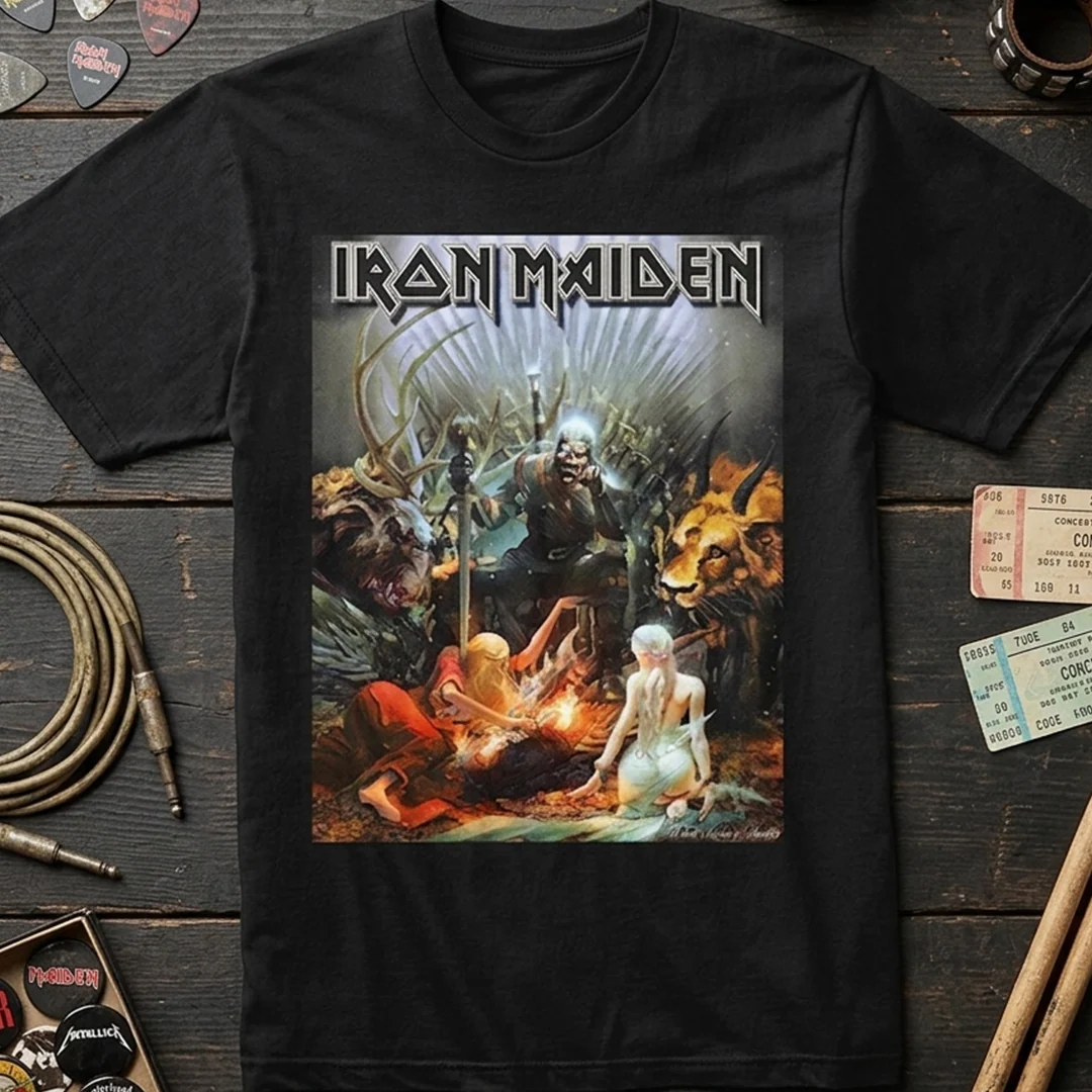 Camiseta Algodon Iron Maiden Rock Style - Image 3