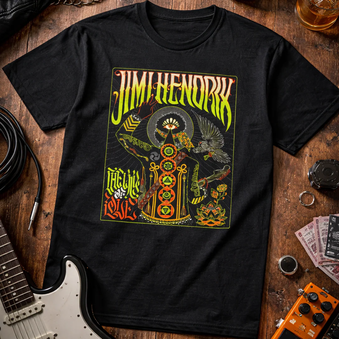 Camiseta Algodon Jimi Hendrix The Cry Of Love - Image 3