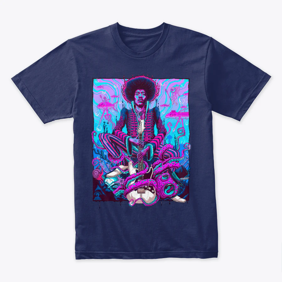 Camiseta Algodon Jimmy Hendrix Poster Style - Image 2