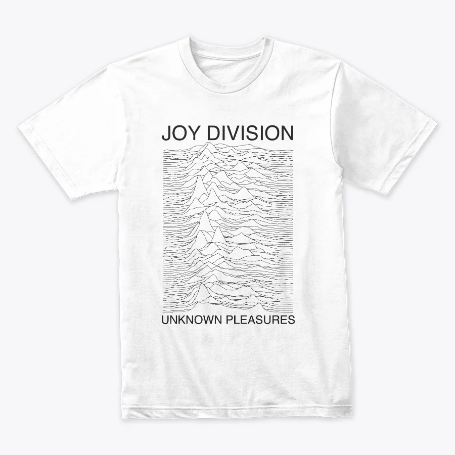 Camiseta Algodon Joy Division Unknow Pleasures Cover - Image 3