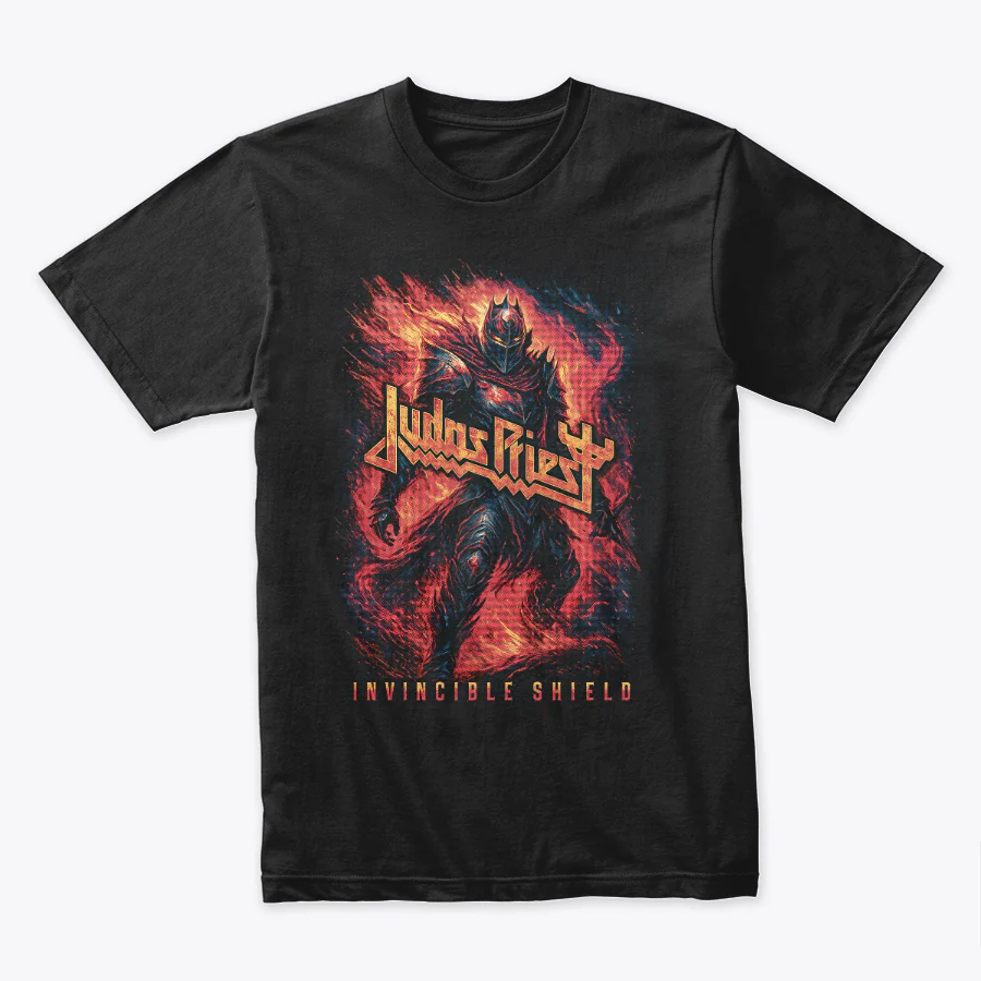 Camiseta Algodon Judas Priest Inviceble