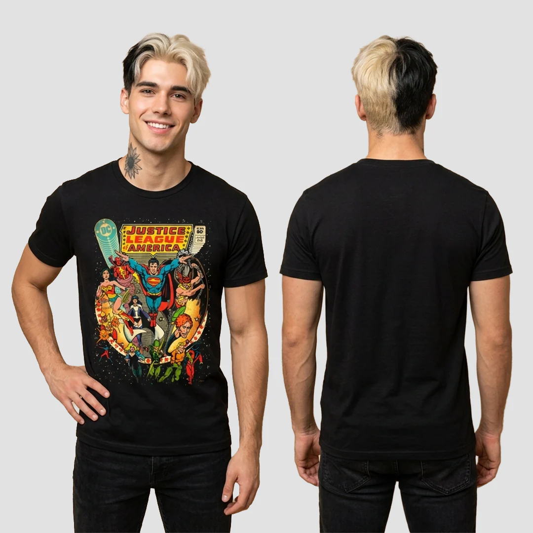 Camiseta Algodón Justice Leage Vintage - Image 2