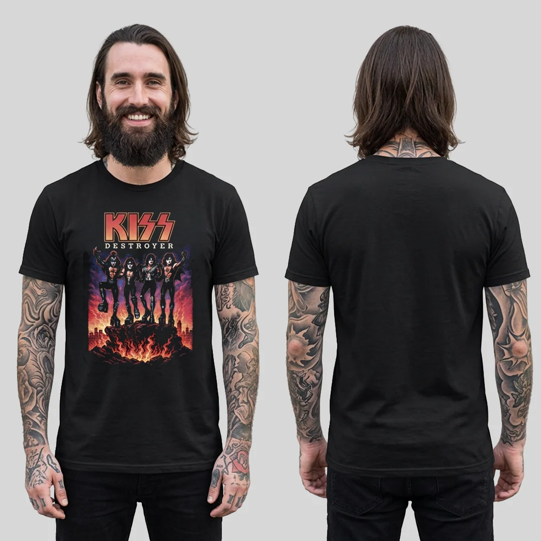 Camiseta Algodon Kiss Destroyer - Image 2
