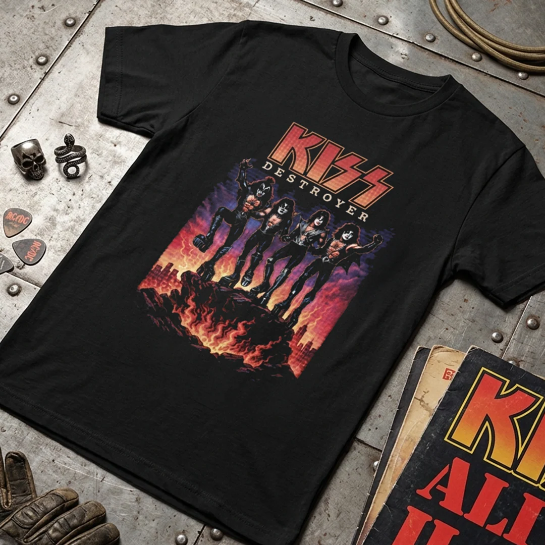 Camiseta Algodon Kiss Destroyer - Image 3