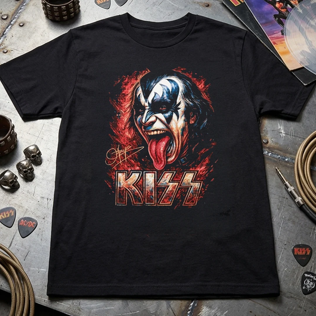 Camiseta Algodon Kiss Face 3 - Image 3