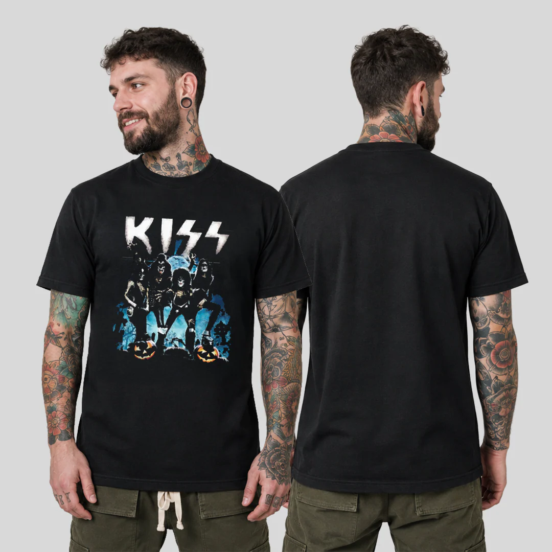 Camiseta Algodon Kiss Helloween - Image 2