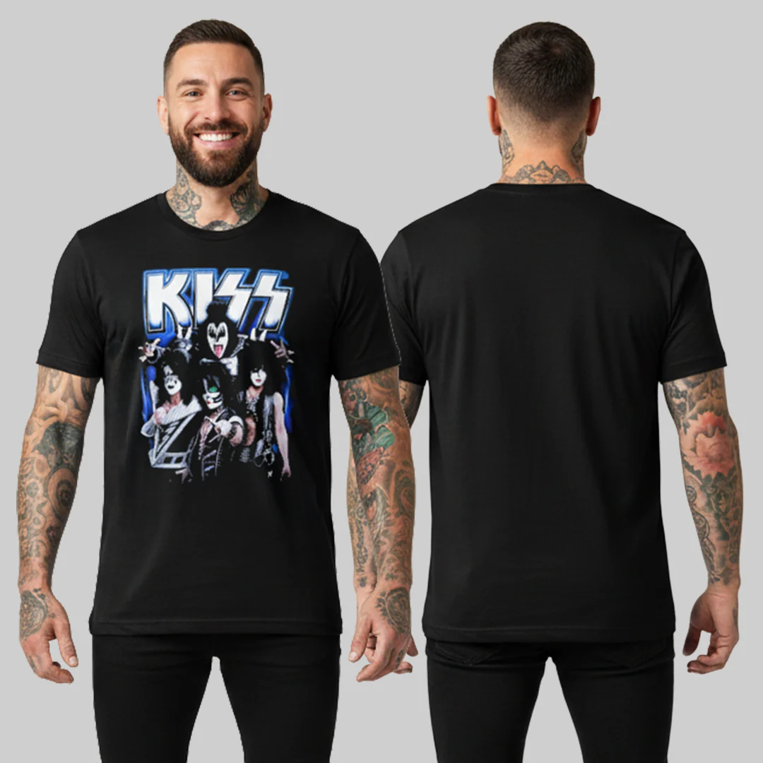 Camiseta Algodon Kiss Poster - Image 3