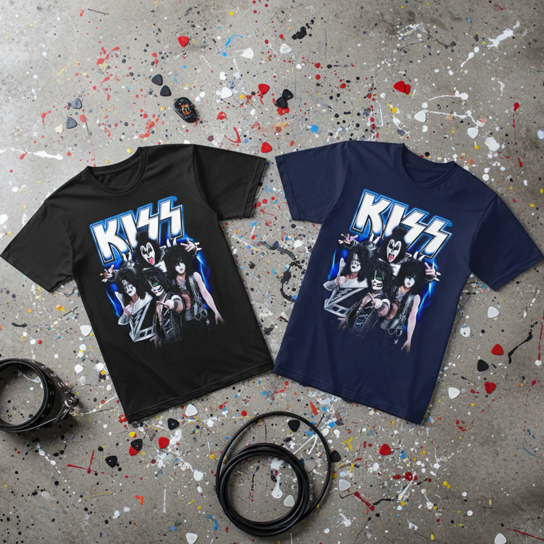 Camiseta Algodon Kiss Poster - Image 4