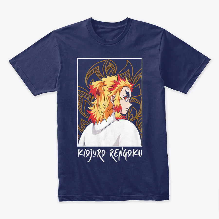 Camiseta Algodon Kyojuro Rengoku Poster - Image 3