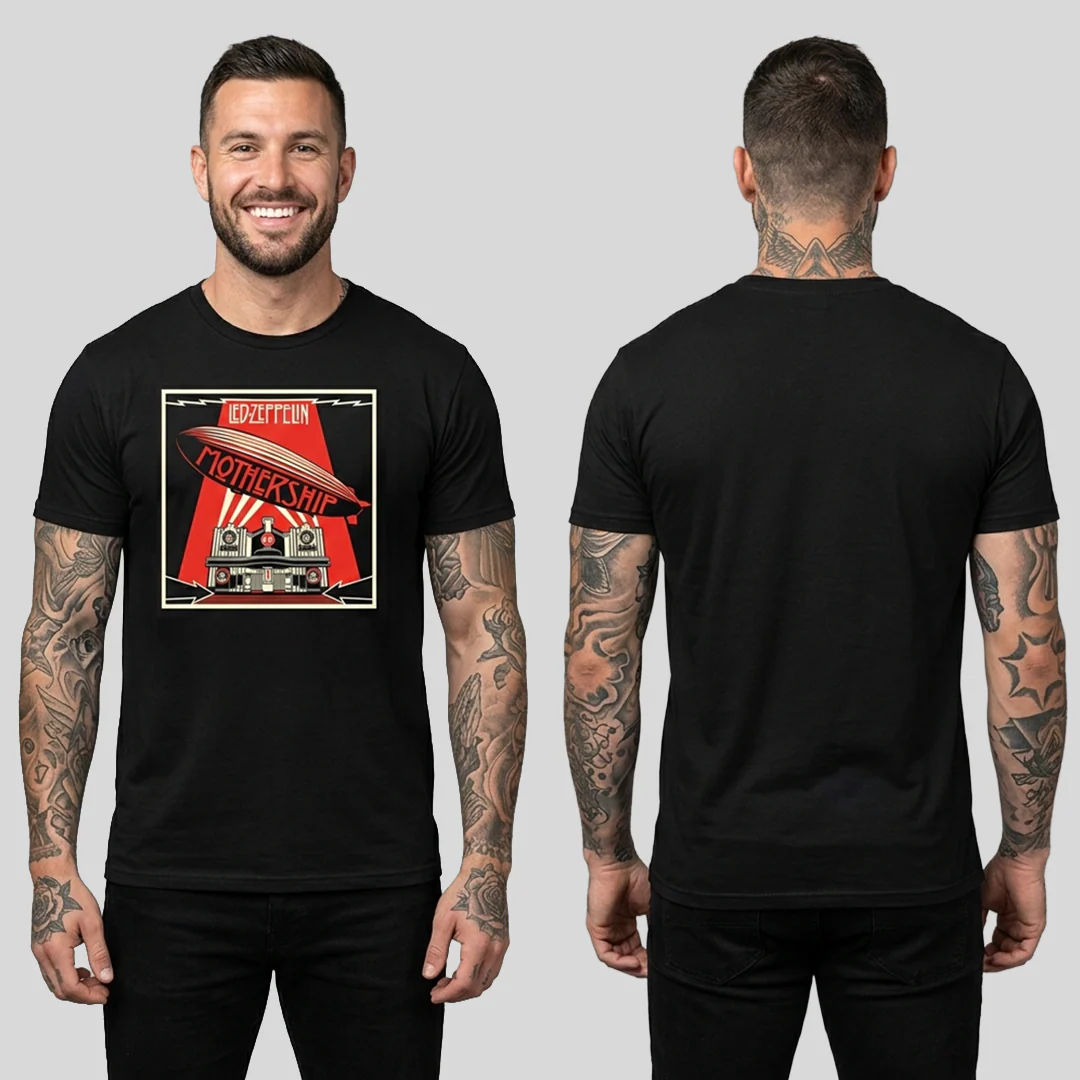 Camiseta Algodon Led Zeppelin Mothership - Image 3