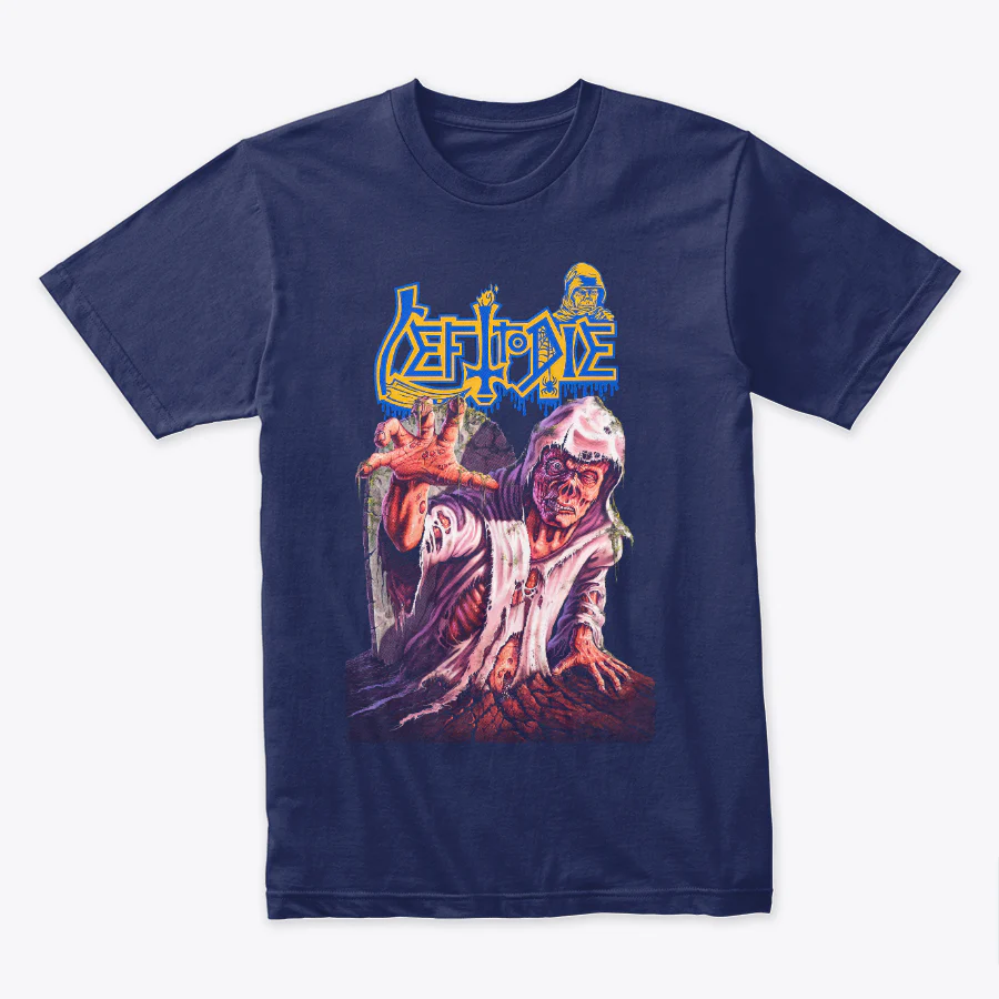 Camiseta Algodon Lef To Die Poster Zombie - Image 2