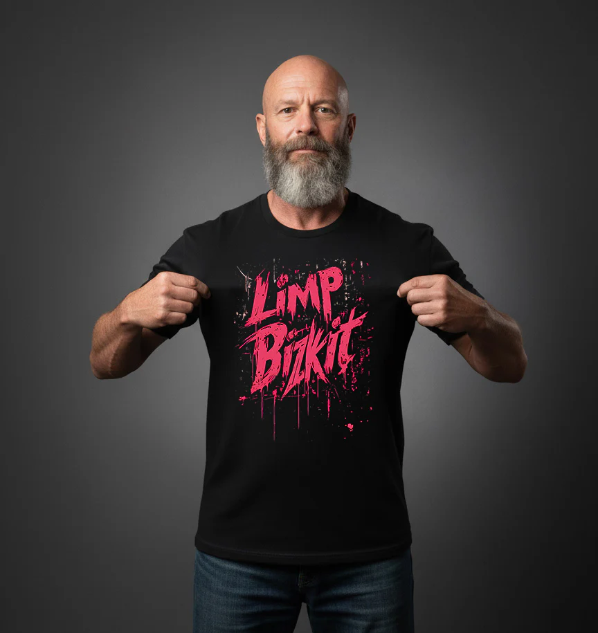 Camiseta Algodon Limp Bizkit Logo Poster - Image 2