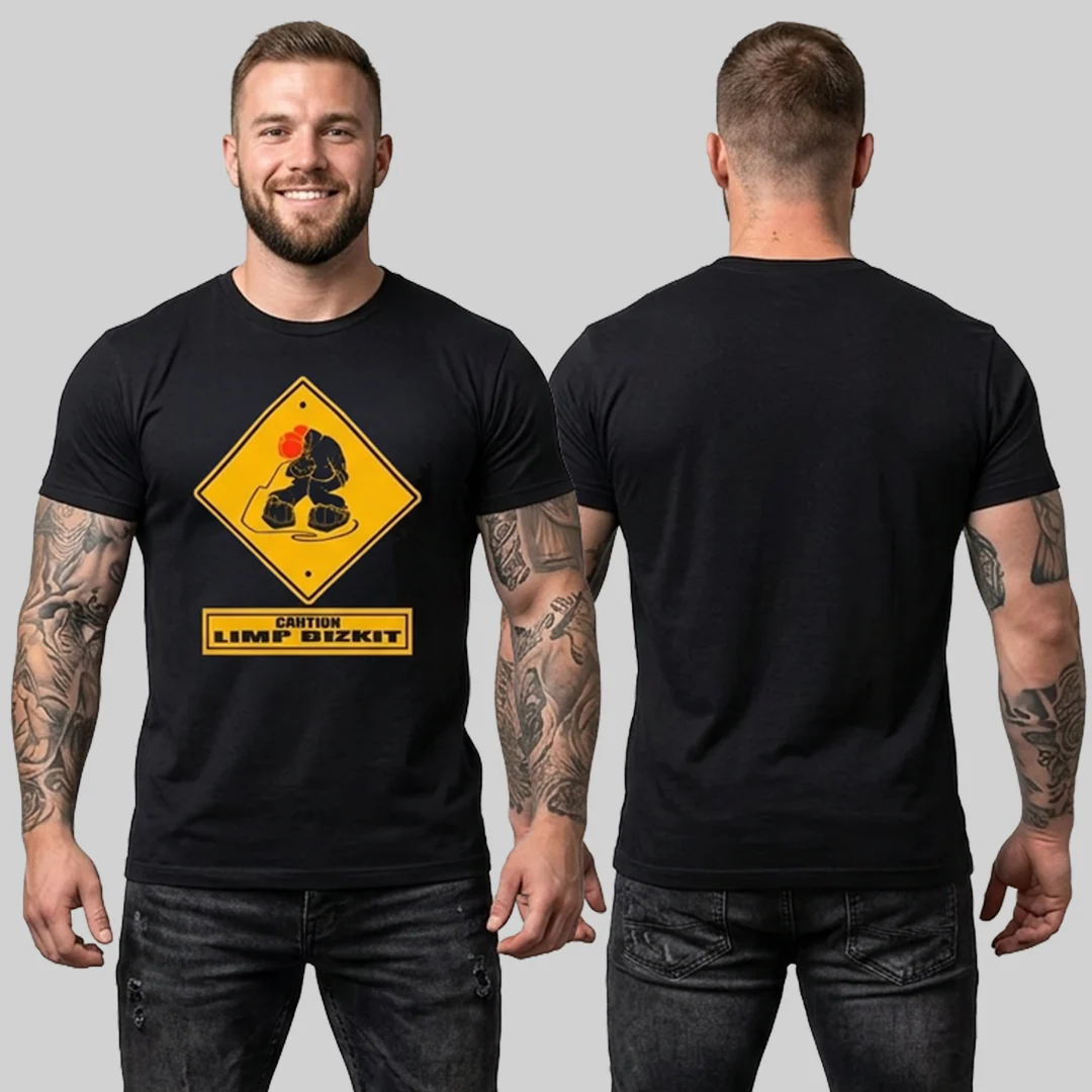 Camiseta Algodon Limp Bizkit Caution - Image 2