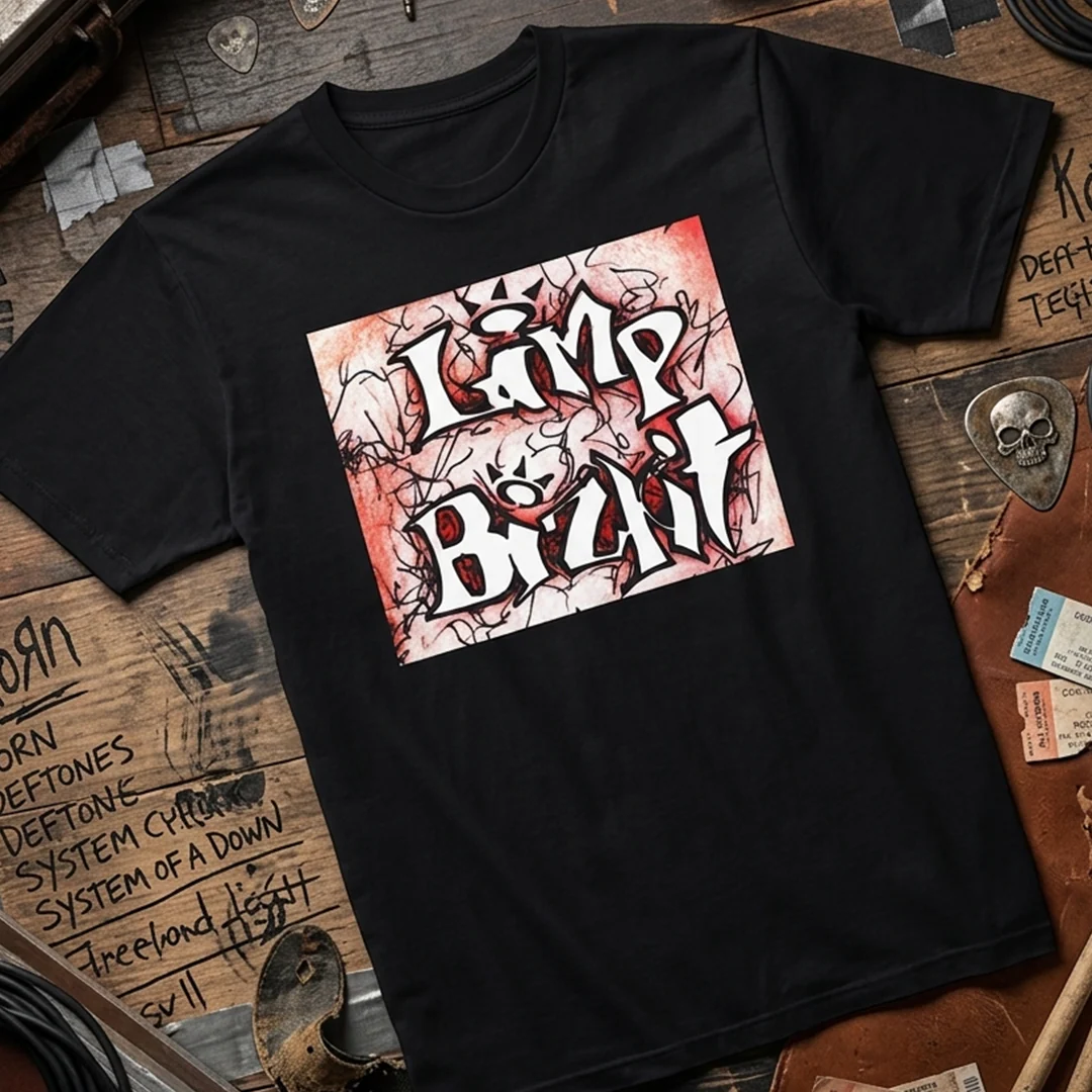 Camiseta Algodon Limp Bizkit Poster Clasico - Image 3